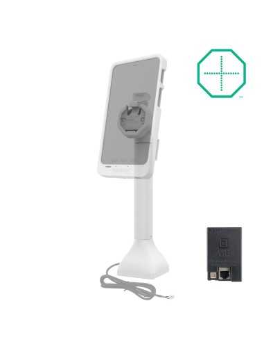 GDS® Uni-ConnT Powered 14" Pedestal Dock with PoE - Gray