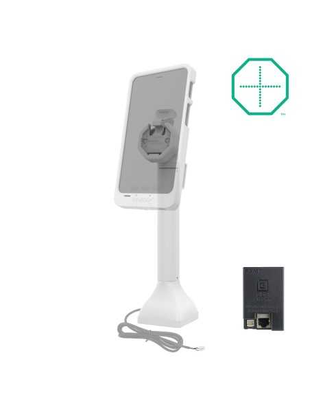 GDS® Uni-ConnT Powered 14" Pedestal Dock with PoE - Gray