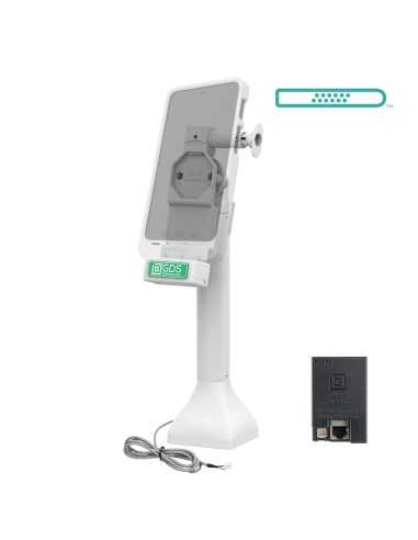 GDS® Uni-ConnT 14" Pedestal Dock with PoE - Gray