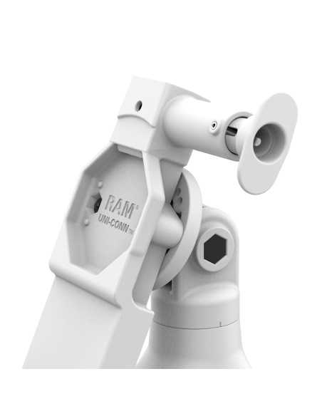 GDS® Uni-ConnT Tilt & Swivel Dock with PoE + Data - Gray