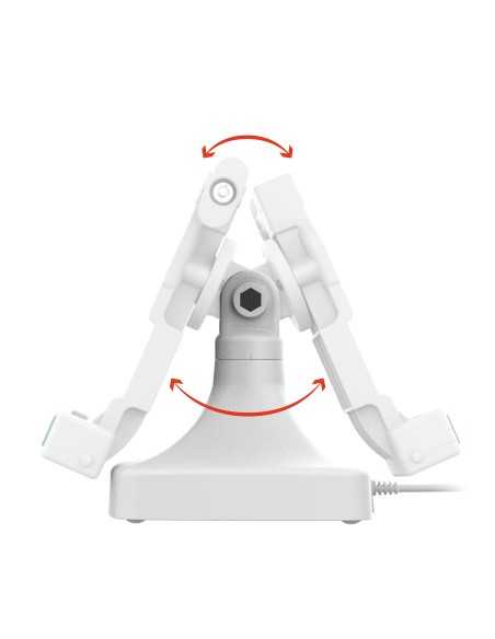 GDS® Uni-ConnT Locking Tilt & Swivel Dock with USB-C + Data - Gray