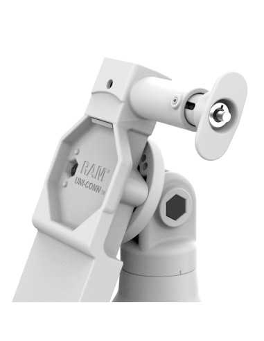 GDS® Uni-ConnT Locking Tilt & Swivel Dock with PoE + Data - Gray