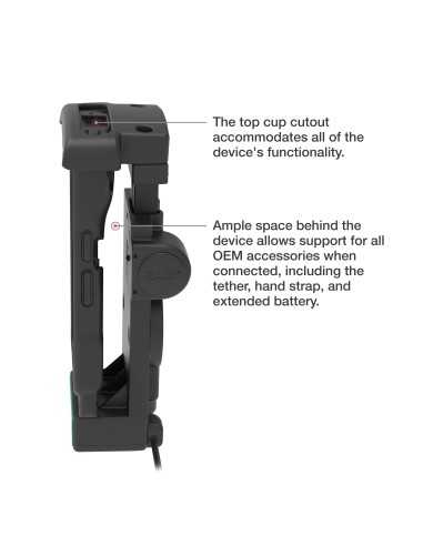 GDS® Powered Dock + USB-A for Zebra TC2x & TC5x
