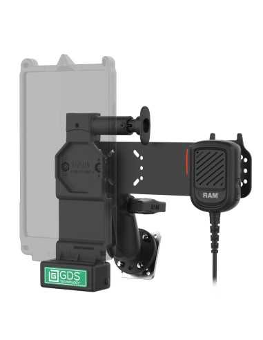 GDS® Uni-ConnT PTT Remote Speaker Mic Bundle for Zello