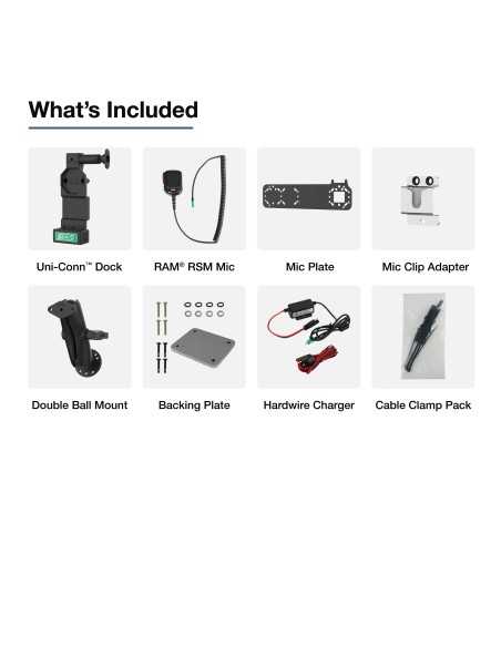 GDS® Uni-ConnT PTT Remote Speaker Mic Bundle for Zello