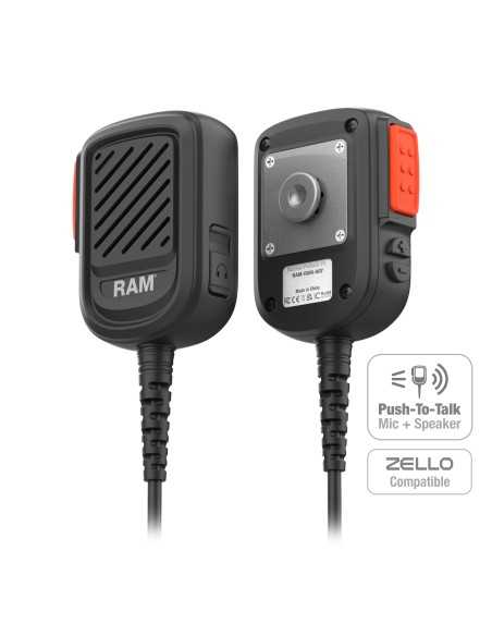 RAM® Remote Speaker Mic with USB-C for Zello