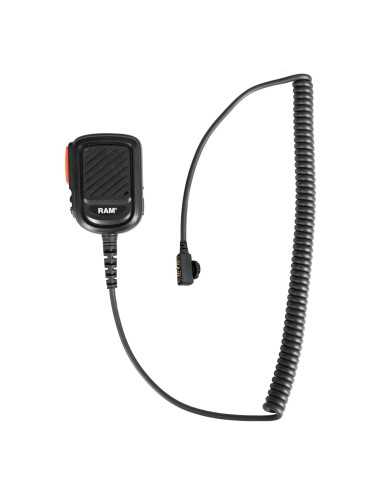 RAM® Remote Speaker Mic with Sonim SecureAudio Connector