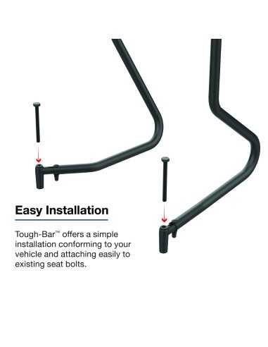 RAM® Tough-BarT for '22-26 Chevy Silverado (Bench Seat) 13.4" Display