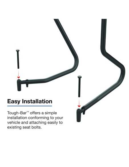 RAM® Tough-BarT for '22-26 Chevy Silverado (Bench Seat) 13.4" Display