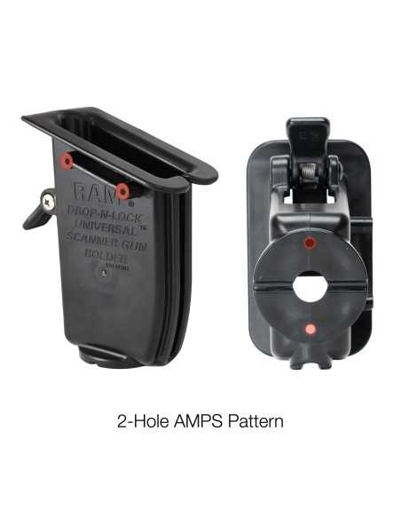 RAM® Drop-N-LockT Scanner Gun Holder
