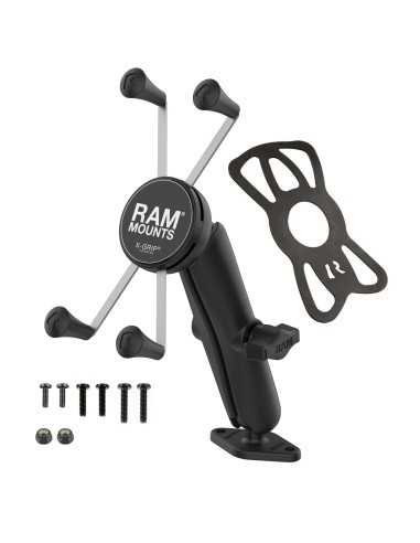RAM® X-Grip® Large Phone Mount with Diamond Base - Long Arm