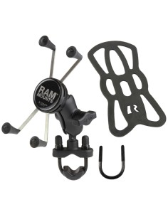 RAM® X-Grip® Large Phone Mount with Handlebar U-Bolt Base - Short 2