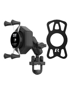 RAM® X-Grip® Phone Mount with Vibe-SafeT & U-Bolt Base - Short 2