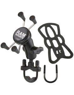 RAM® X-Grip® Phone Mount with Handlebar U-Bolt Base - Short 2