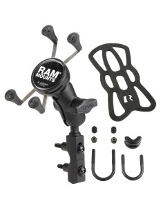 RAM® X-Grip® Phone Mount with Brake/Clutch Reservoir Base - Short 2