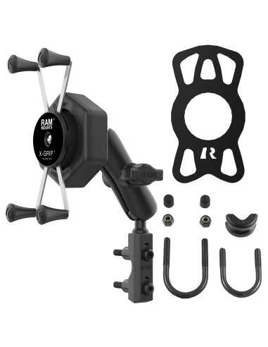 RAM® X-Grip® Large Phone Mount with Vibe-SafeT & Reservoir Base