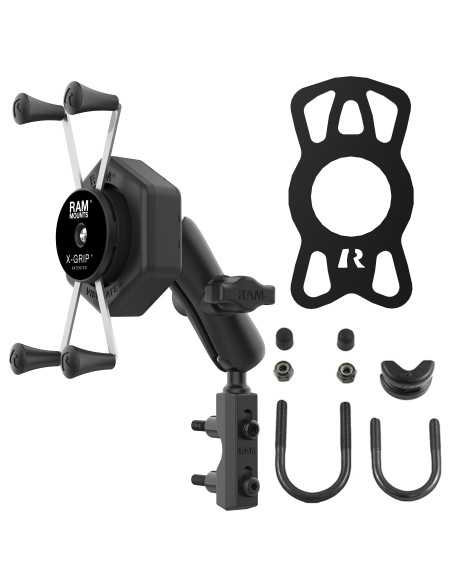 RAM® X-Grip® Large Phone Mount with Vibe-SafeT & Reservoir Base