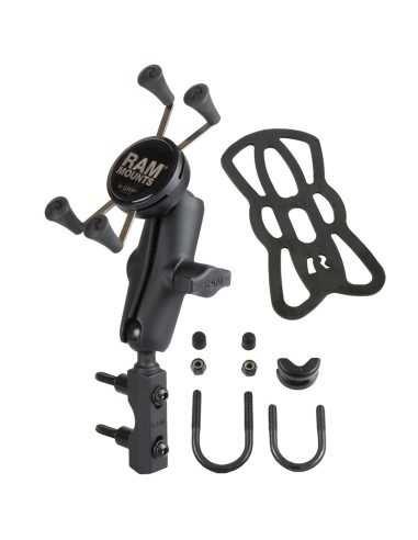 RAM® X-Grip® Phone Mount with Brake/Clutch Reservoir Base - Medium
