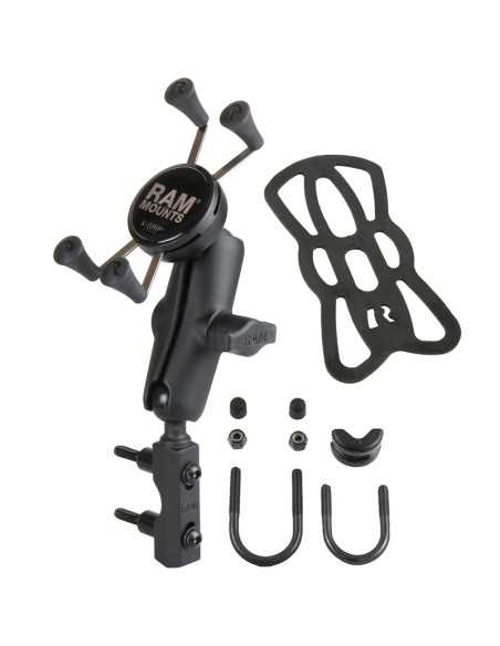 RAM® X-Grip® Phone Mount with Brake/Clutch Reservoir Base - Medium