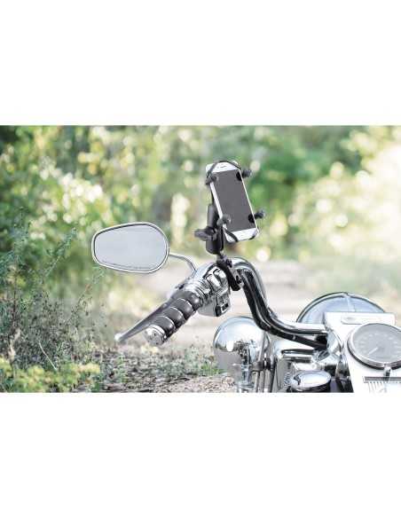 RAM® X-Grip® Phone Mount with Brake/Clutch Reservoir Base - Medium
