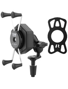 RAM® X-Grip® Large Phone Mount with Vibe-SafeT & Fork Stem Base - Short 2