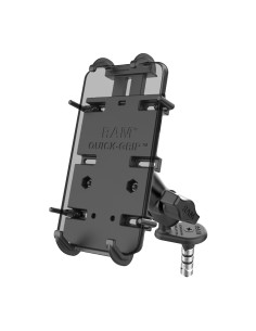 RAM®&nbsp;Quick-GripT&nbsp;XL Phone Holder with Fork Stem Wedge Base - Short