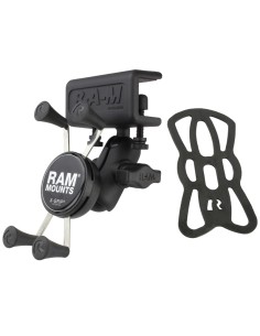 RAM® X-Grip® Phone Mount with Glare Shield Clamp Base 2