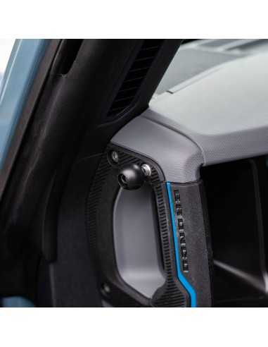 RAM® X-Grip® Large Phone Mount with Grab Handle & A-Pillar M6 Bolt Base