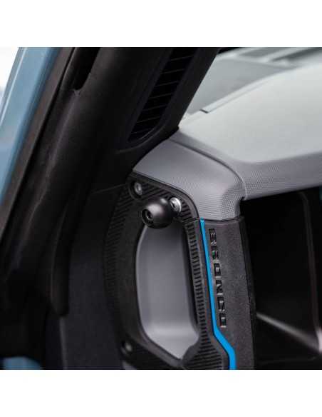 RAM® X-Grip® Large Phone Mount with Grab Handle & A-Pillar M6 Bolt Base