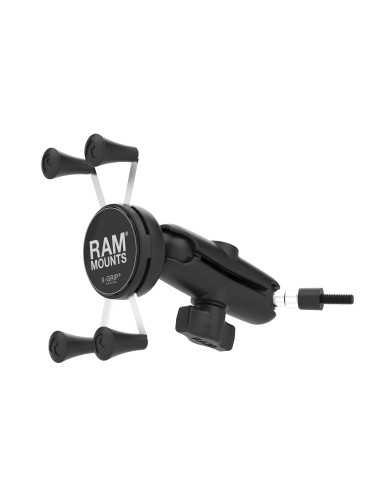 RAM® X-Grip® Phone Mount with Grab Handle & A-Pillar M6 Bolt Base