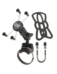 RAM® X-Grip® Large Phone Mount with ATV/UTV Rail Base 2