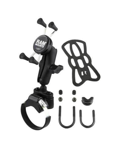 RAM® X-Grip® Phone Mount with ATV/Side By Side Rail Base