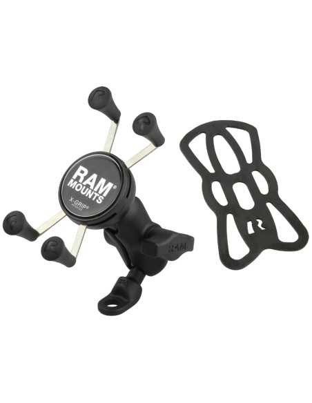 RAM® X-Grip® Phone Mount with 9mm Angled Bolt Head Adapter