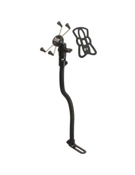 RAM® X-Grip® Large Phone Holder with RAM® PodT I Vehicle Mount