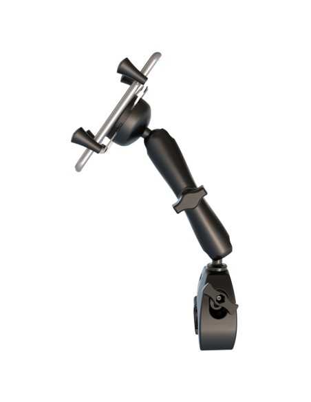RAM® X-Grip® Phone Mount with RAM® Tough-ClawT Small Clamp Base - Long