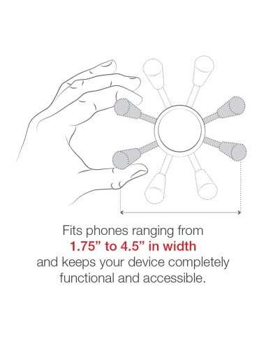 RAM® X-Grip® Large Phone Mount with Tough-ClawT Medium Clamp Base