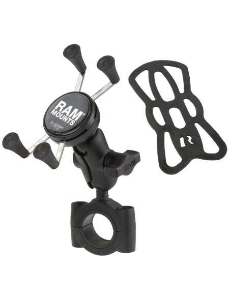 RAM® X-Grip® Phone Mount with RAM® TorqueT Large Rail Base - Short