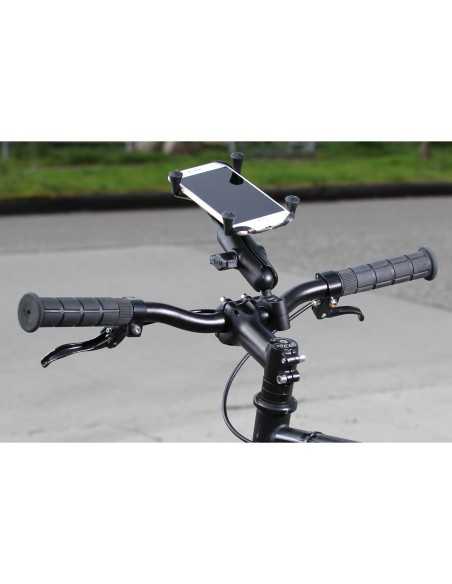 RAM® X-Grip® Large Phone Mount with TorqueT Medium Rail Base Medium Arm