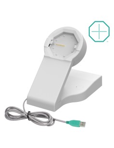GDS® Uni-ConnT Powered Desktop Dock with USB-A Power - Gray