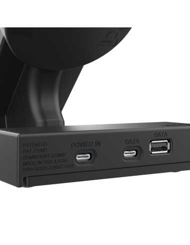GDS® Uni-ConnT Powered Desktop Dock with USB-C Power + Data