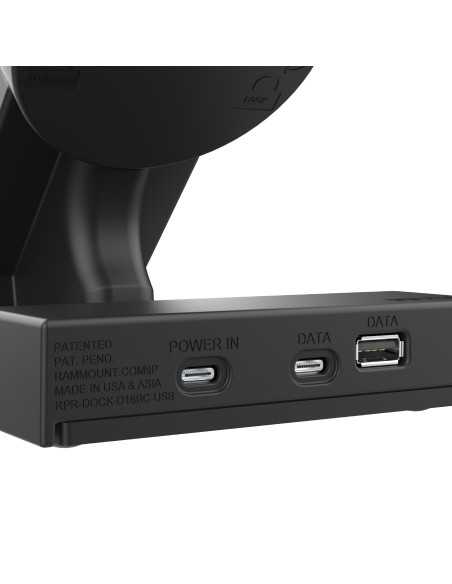 GDS® Uni-ConnT Powered Desktop Dock with USB-C Power + Data