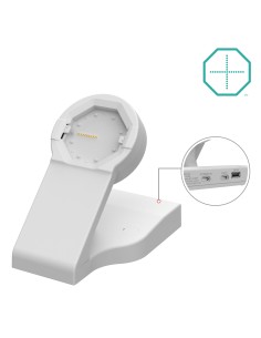 GDS® Uni-ConnT Powered Desktop Dock with USB-C Power + Data - Gray