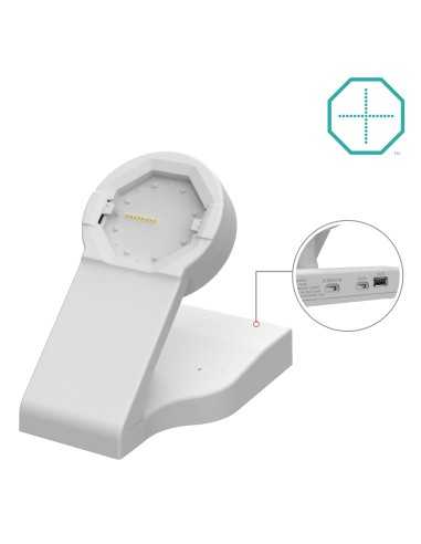 GDS® Uni-ConnT Powered Desktop Dock with USB-C Power + Data - Gray
