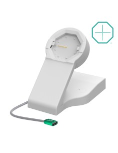 GDS® Uni-ConnT Powered Desktop Dock with USB-C Female - Gray