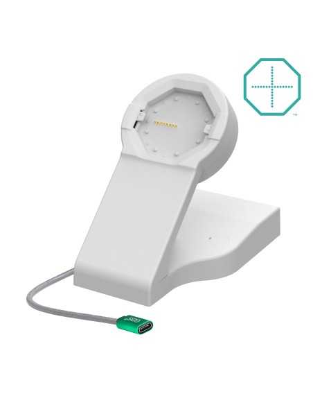 GDS® Uni-ConnT Powered Desktop Dock with USB-C Female - Gray