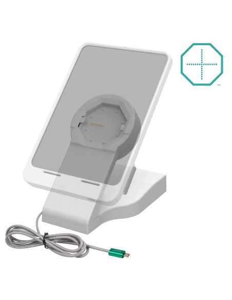 GDS® Uni-ConnT Powered Desktop Dock with USB-C Male - Gray