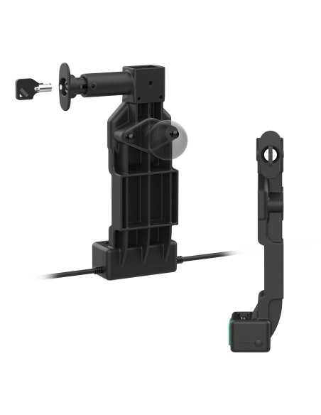 GDS® Uni-ConnT Locking Dock + USB-A & DB9 with Release Button