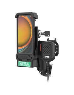GDS® Locking PTT Speaker Mic Kit for XCover7 Pro/6 Pro - Zello