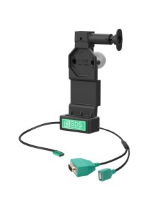 GDS® Uni-ConnT Dock + USB-A & DB9 with Release Button
