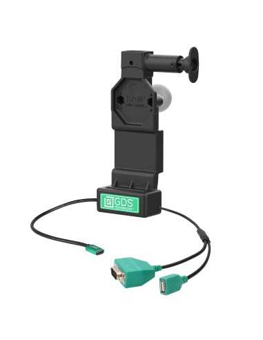 GDS® Uni-ConnT Dock + USB-A & DB9 with Release Button
